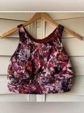 LULULEMON Wunder Train Urbantricity Long Line High Neck Cropped Tank bra